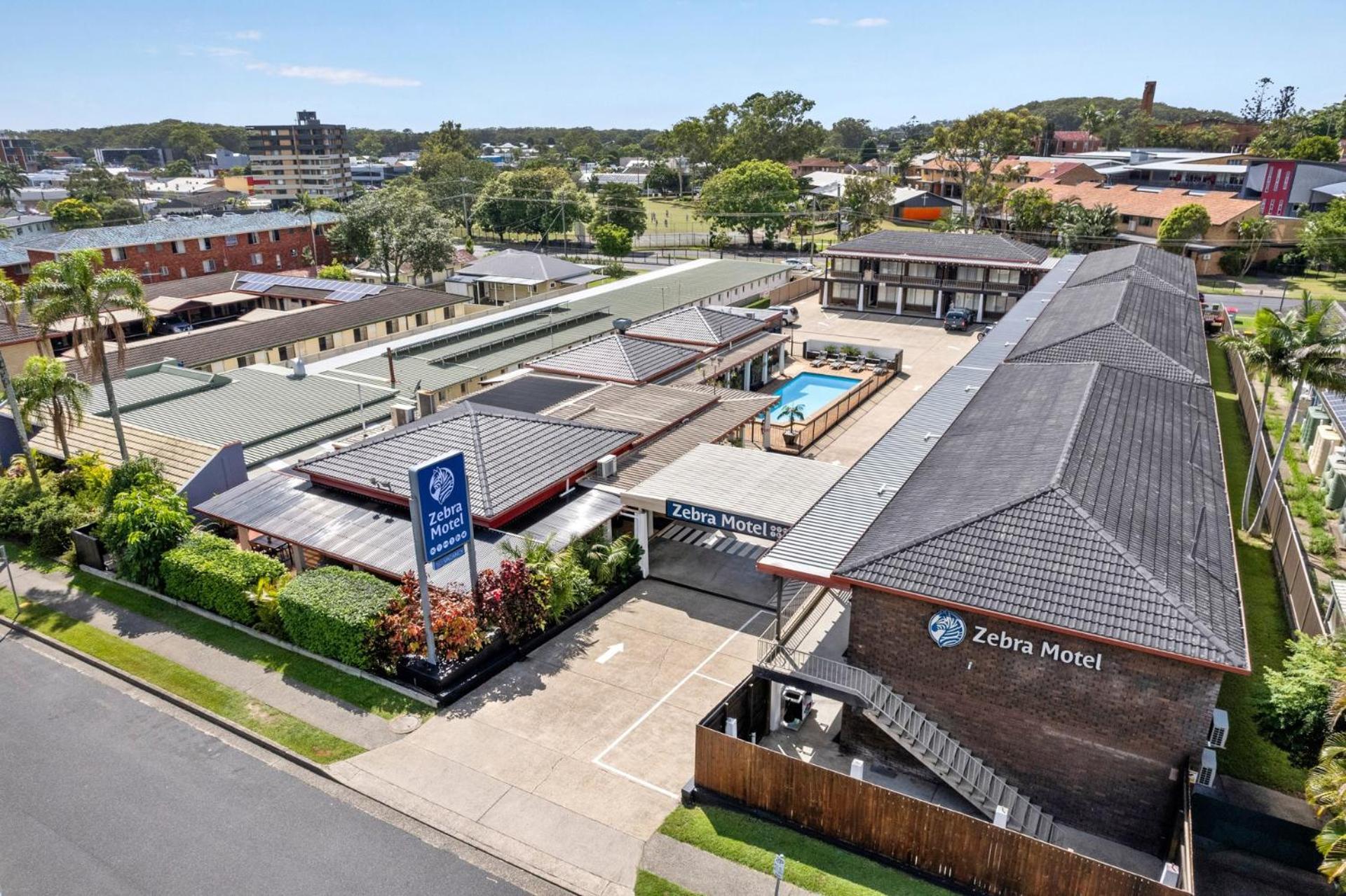 Zebra Motel Coffs Harbour Exteriér fotografie
