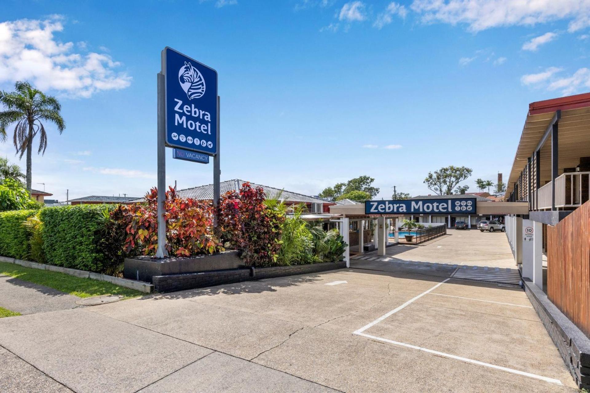 Zebra Motel Coffs Harbour Exteriér fotografie